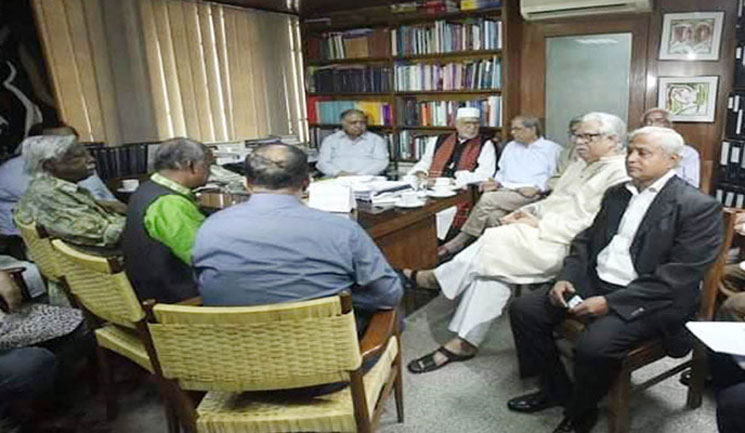 কর্মকৌশল নির্ধারণে ঐক্যফ্রন্টের স্টিয়ারিং কমিটি বসছে বিকালে