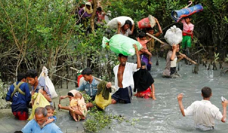 ভারত থেকে পালিয়ে বাংলাদেশে ১৩০০ রোহিঙ্গা