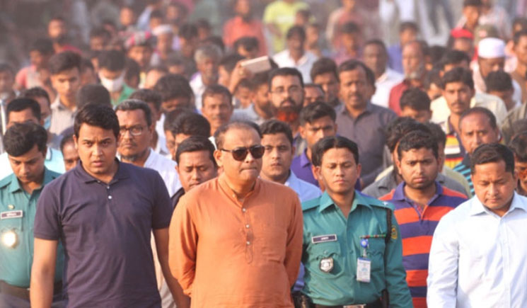 হুমকি দিয়ে কেউই পার পাবে না: ভূমিমন্ত্রী