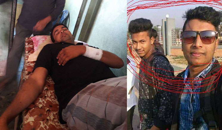 রুপগঞ্জের কাঞ্চনে সংখ্যালগুদের উপর সন্ত্রাসী হামলা