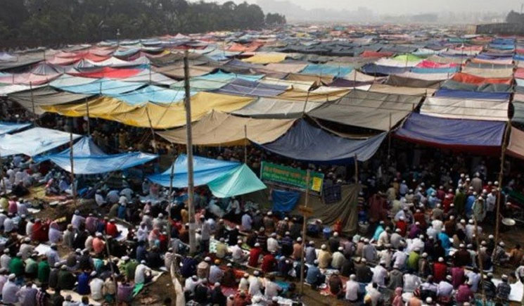 বিশ্ব ইজতেমায় লাখো মুসল্লির ঢল