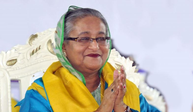 আরেকটি আন্তর্জাতিক পুরষ্কার পেলেন শেখ হাসিনা