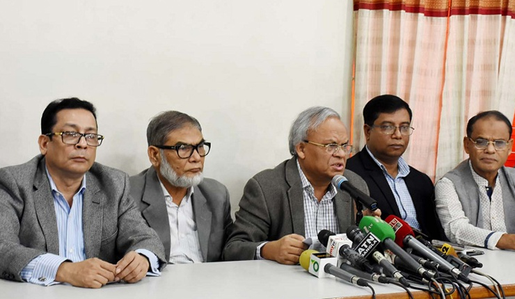 সিইসি মুখ ফসকে সত্য বলে ফেলেছেন: রিজভী