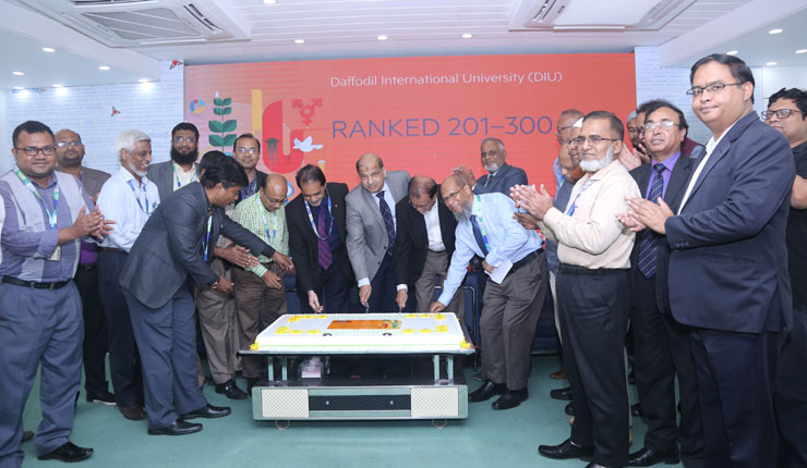 টাইমস হাযার এডুকেশন ইউনিভার্সিটি ইম্প্যাক্ট র‌্যাংকিং এ ড্যাফোডিল