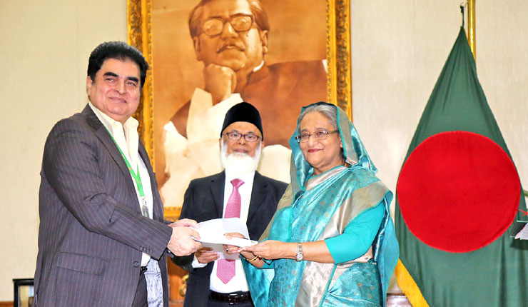 প্রধানমন্ত্রীর ত্রাণ ও কল্যাণ তহবিলে প্রিমিয়ার ব্যাংকের ১ কোটি টাকা অনুদান