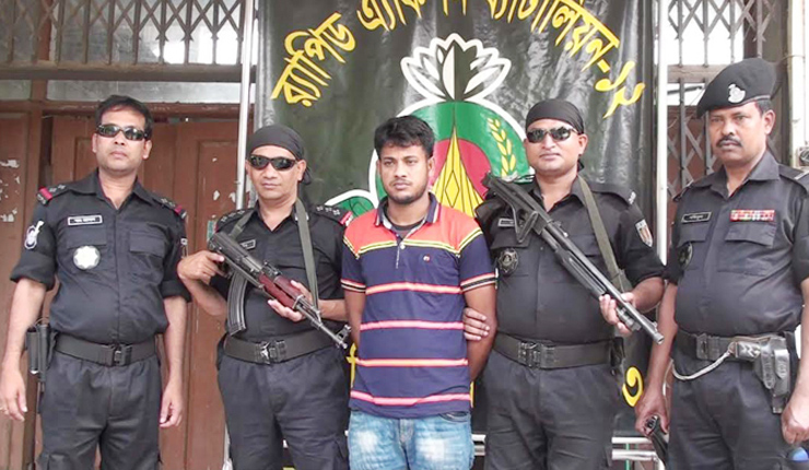 প্রেমিকের সামনে প্রেমিকাকে গণধর্ষণে জড়িত সাদ্দাম গ্রেফতার