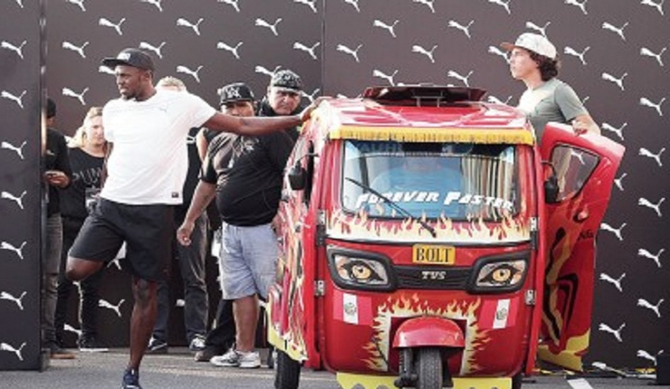 দৌড়ে অটোকেও হারালেন বোল্ট