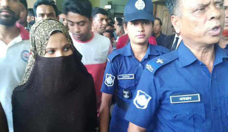 নুসরাত হত্যাকাণ্ড: কামরুন নাহার মনি ৫ দিনের রিমান্ডে