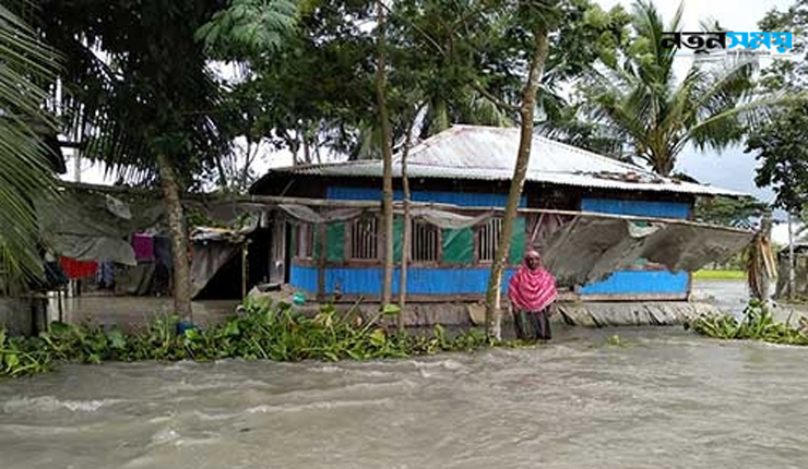 জোয়ারের পানিতে ৩৫ গ্রাম প্লাবিত