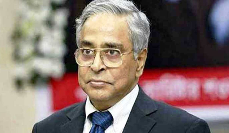 প্রধান বিচারপতি সৈয়দ মাহমুদ হোসেন।  পুরোনো ছবি