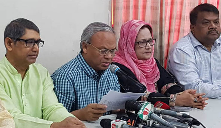 দেশে এক লুটেরা গোষ্ঠীর জন্ম হয়েছে : রিজভী