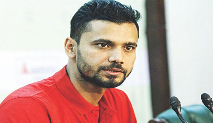 হাতুড়িপেটার শিকার স্কুলছাত্রীর  দায়িত্ব নিলেন মাশরাফি