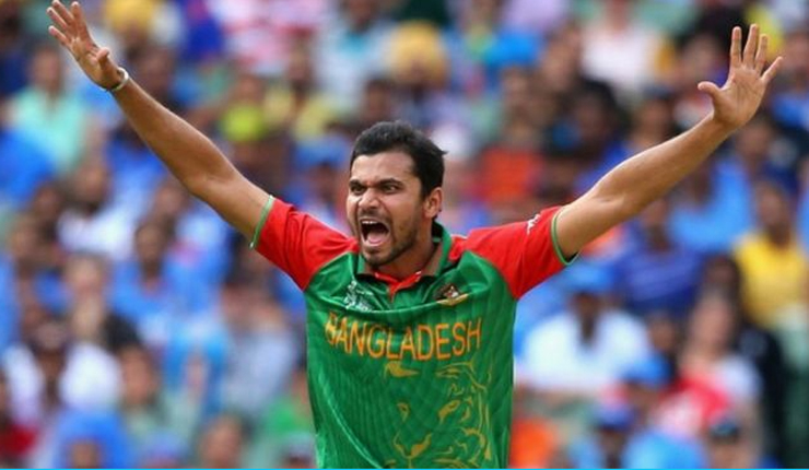 হাঁটুর ব্যথা নিয়েও বিশ্বকাপে মাঠে নামবেন মাশরাফি