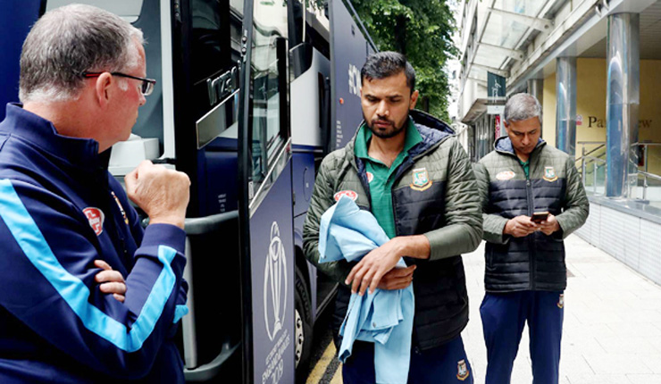 এখনও মাঠে আসেনি বাংলাদেশ দল