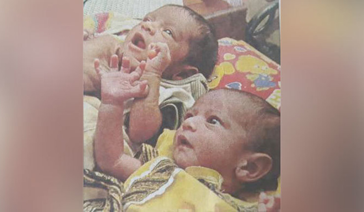 এই দুই নবজাতককে পাচার করা হয়েছিল। ফাইল ছবি