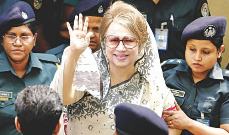 খালেদা জিয়ার মুক্তির দাবিতে আন্দোলনে নামার ঘোষণা বিএনপি’র