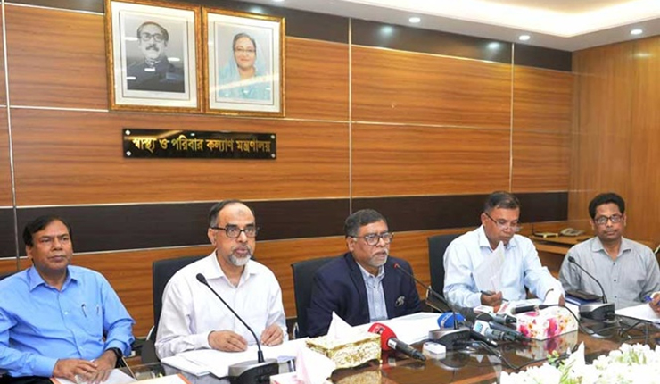 সময়মতো স্বাস্থ্য সেবা নিলে ডেঙ্গুর ঝুঁকি নেই: স্বাস্থ্যমন্ত্রী