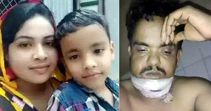 প্রবাসী স্বামীকে গলাকেটে হত্যাচেষ্টা, সন্তানসহ প্রেমিকের সঙ্গে উধাও স্ত্রী