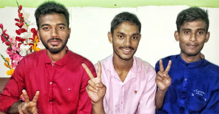 টাকা ছাড়া এতিম তিন ছেলে এখন পুলিশ