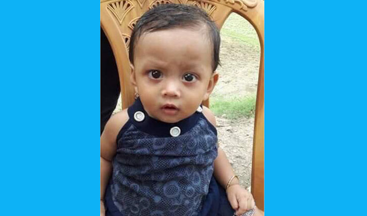 মায়ের কোল থেকে ছিটকে পড়ে শিশুর মর্মান্তিক মৃত্যু