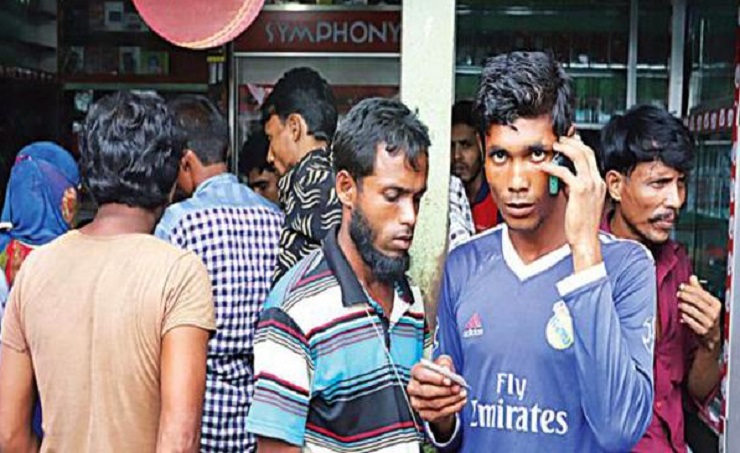 রোহিঙ্গাদের মোবাইল সেবা বন্ধের নির্দেশ