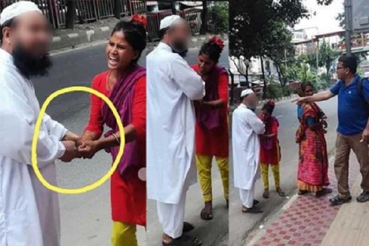 একদল মহিলা এসে মোবাইল-মানিব্যাগ যা পাচ্ছে নিয়ে যাচ্ছে