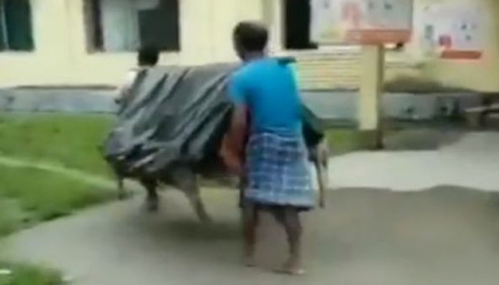 মেলেনি অ্যাম্বুলেন্স, রাস্তায় সন্তান প্রসব (ভিডিও)