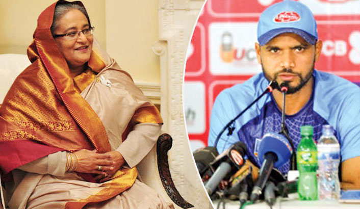 ক্রিকেটারদের মাঠে ফেরাতে মাশরাফিকে দায়িত্ব দিলেন প্রধানমন্ত্রী