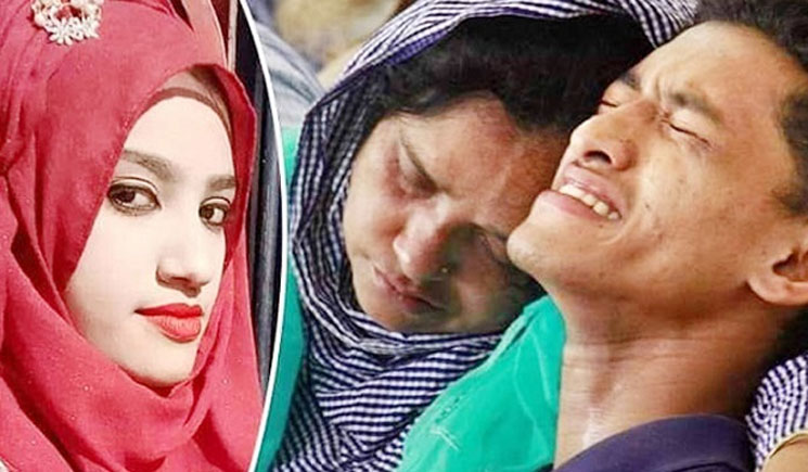 ফাঁসি নয়, অপরাধীদের আগুনে পুড়িয়ে মারা হোক : নুসরাতের মা