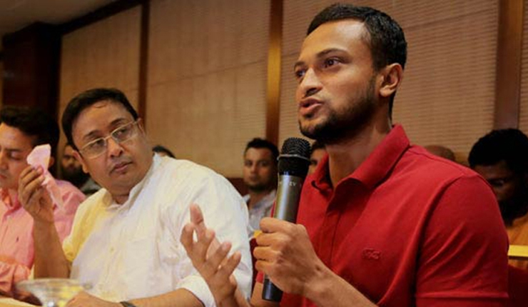 বিসিবির সঙ্গে আলোচনা নিয়ে যা বললেন সাকিব