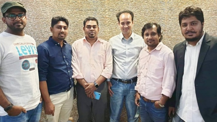ইভ্যালী সিইও’র সঙ্গে বিআইজেএফ নেতৃবৃন্দের সৌজন্য সাক্ষাৎ