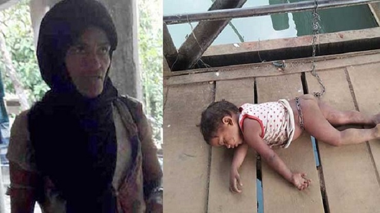 শেকলে বাঁধা জীবন থেকে ‘সেফহোমে’ নামহীন শিশুটি