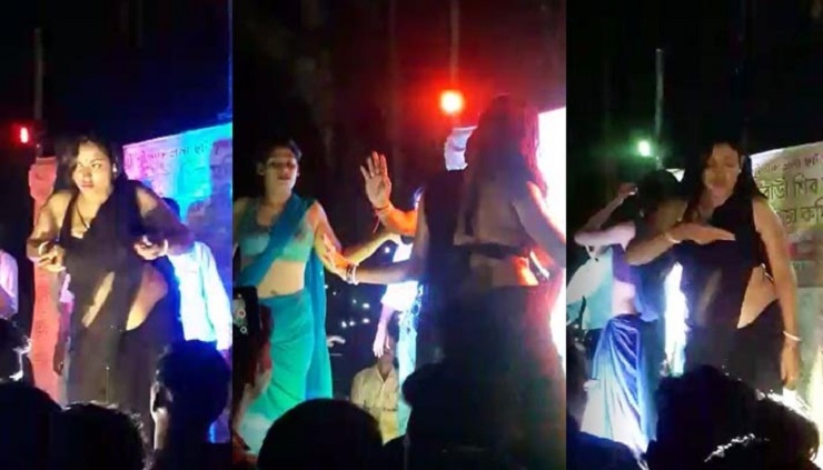 সংরক্ষিত এলাকায় পুলিশের সামনে রাতভর ‘অশ্লীল’ নাচ, ভিডিও ভাইরাল