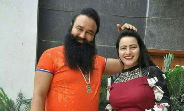 ধর্ষক রাম রহিমের মেয়ে হানিপ্রীত অবশেষে ছাড়া পেলেন