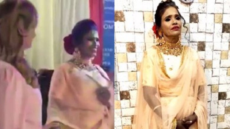 র‍্যাম্পে হাঁটলেন সেই রানু মণ্ডল!