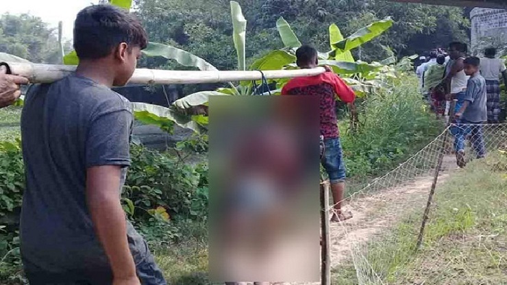 দড়ি দিয়ে বেঁধে বহন করা হল প্রতিবন্ধী যুবকের লাশ, সমালোচনার ঝড়