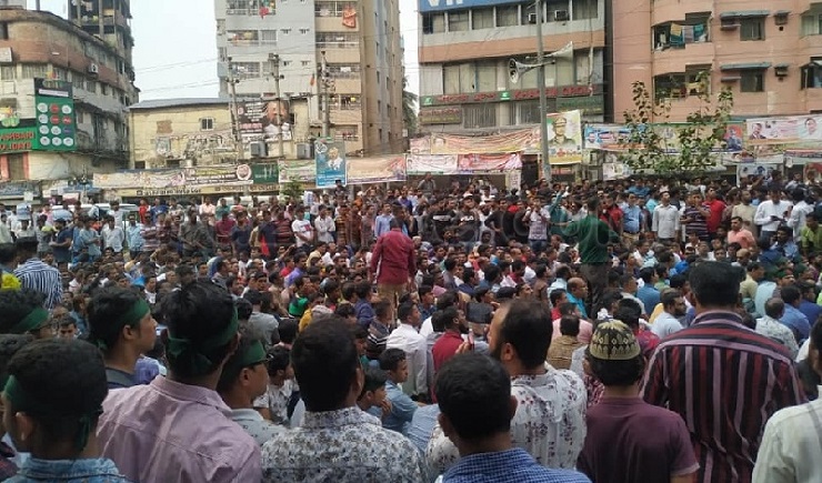 নয়াপল্টনে জনসমুদ্র, চলছে বিএনপির সমাবেশ