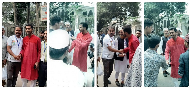 ভিপি নুরকে পেয়ে উচ্ছ্বসিত যুবলীগ নেতাকর্মীরা