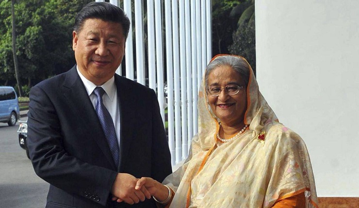 চীনা প্রেসিডেন্টকে প্রধানমন্ত্রী শেখ হাসিনার চিঠি