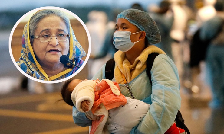 চীনের জন্য স্বাস্থ্য সামগ্রী পাঠালেন প্রধানমন্ত্রী