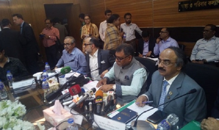 ঢাকায় ৪০০ বেড প্রস্তুত করা হয়েছে: স্বাস্থ্যমন্ত্রী 