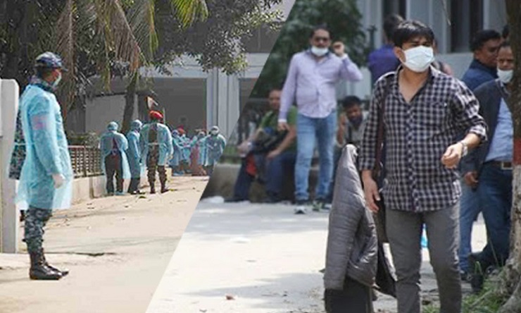ইতালি ফেরতদের কোয়ারেন্টাইনে থাকতে অস্বীকৃতি, হজ ক্যাম্পে বিক্ষোভ
