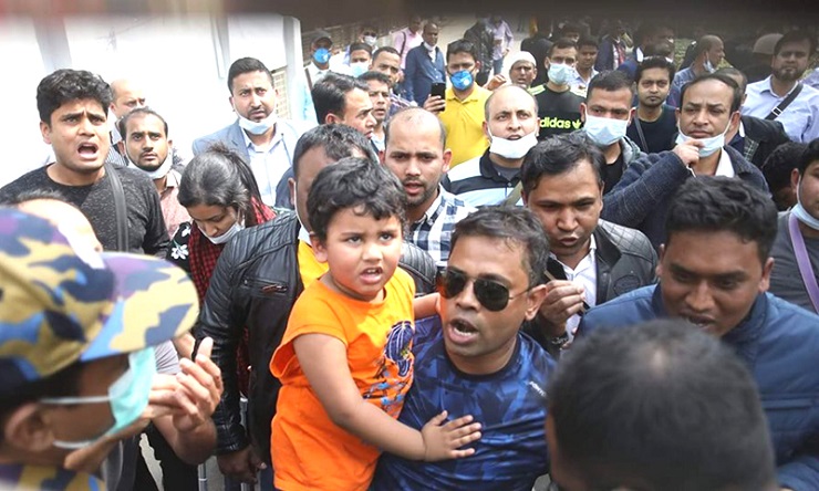 হজক্যাম্প থেকে ছেড়ে দেওয়া হচ্ছে ইতালিফেরত ১৪২ জনকে