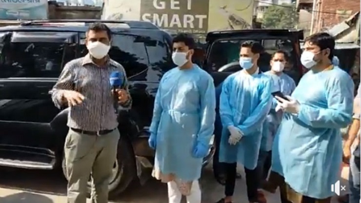 করোনায় দুস্থ ও খেটে খাওয়া মানুষদের পাশে ইশরাক