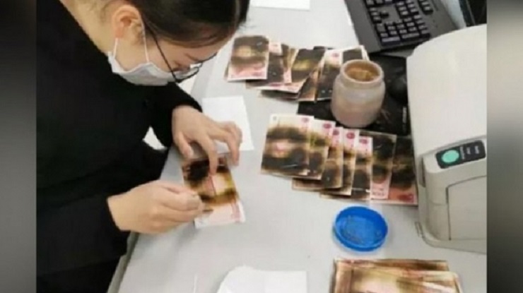 টাকা করোনামুক্ত করতে রাখা হলো ওভেনে! অতঃপরins class=