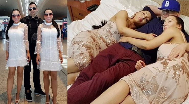 ২ বোনের ১ প্রেমিক, একসঙ্গেই ৩ জনের বাস