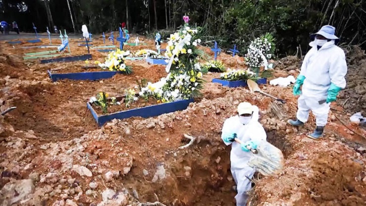 ব্রাজিলে একদিনে করোনায় সর্বোচ্চ আক্রান্তের রেকর্ড
