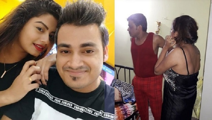 মধ্যরাতে বান্ধবীর সঙ্গে অন্তরঙ্গ স্বামী অতপরins class=