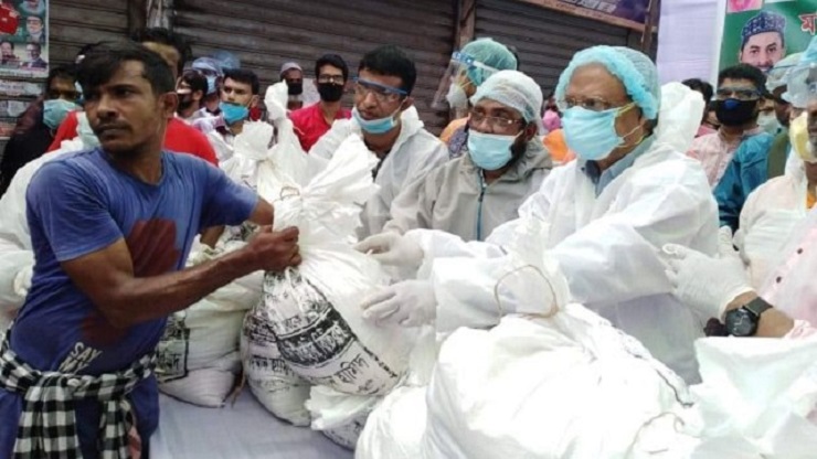 সরকারের ত্রাণ গরিব মানুষ পাচ্ছে না: রিজভী
