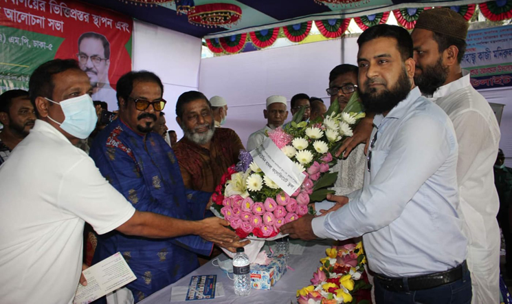 তুষারধারা কল্যাণ সমিতির নিজস্ব অফিস ও ২য় পানির পাম্পের ভিত্তিপ্রস্তর স্থাপন